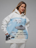 Load image into Gallery viewer, Oversized fleece hoodie
