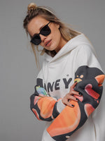 Load image into Gallery viewer, Oversized fleece hoodie
