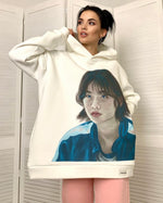 Load image into Gallery viewer, Oversized fleece hoodie
