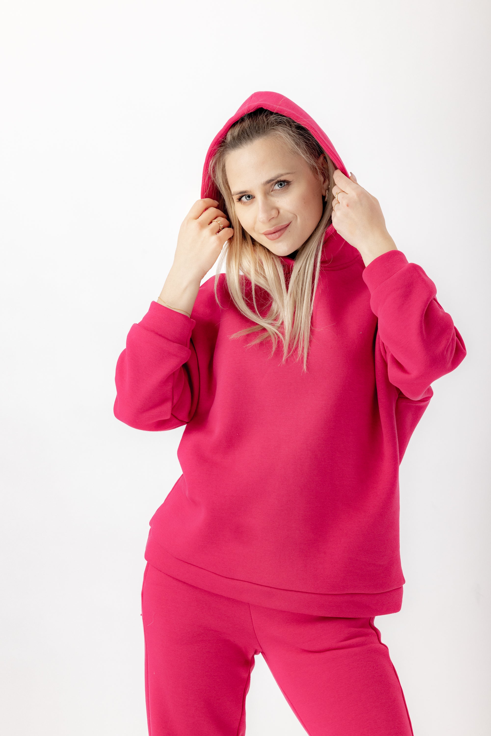 Fleece hoodie and pants set