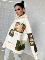 Load image into Gallery viewer, Oversized fleece hoodie
