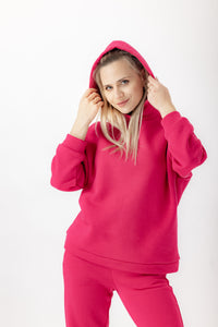 Fleece hoodie and pants set