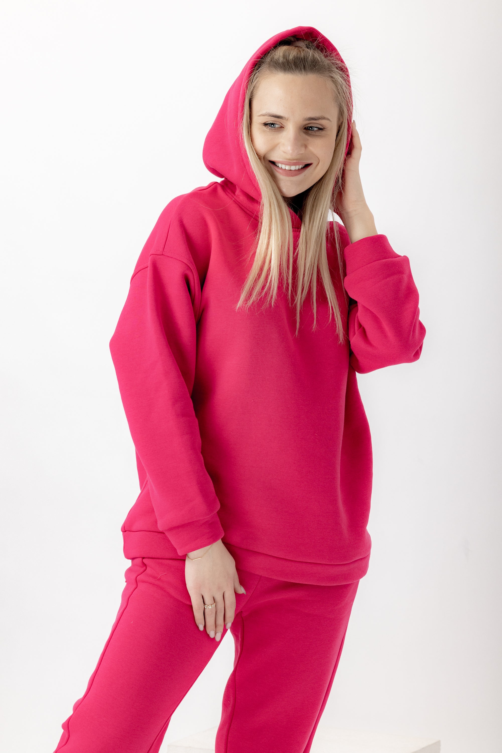 Fleece hoodie and pants set