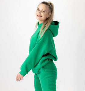 Fleece hoodie and pants set