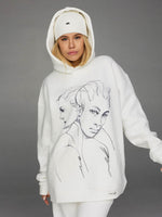 Load image into Gallery viewer, Oversized fleece hoodie
